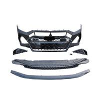Pachet Complet Bara Fata RS7 (Cadru Negru) - Audi A7 4K8 (2019-2021) 