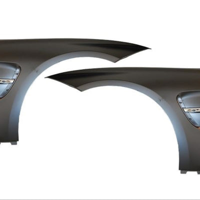 Set aripi față tuning design M4 pentru BMW Seria 4 F32, F33, F36, fabricate din metal și polipropilenă, compatibile 2012–2017, aftermarket