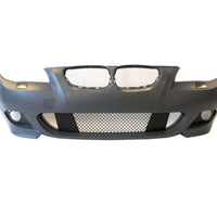 Kit exterior complet M-Tech BMW E60 2003-2007 cu bară față, bară spate și praguri laterale din polipropilenă