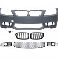 Bară față M3 pentru BMW E90 LCI cu grilă centrală, grile laterale, mască remorcare și  grile radiator BMW