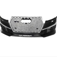 Bară față RSQ7 Design Audi Q7 4M 2016–2018 cu grilă fagure și logo quattro
