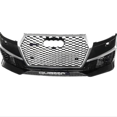 Bară față RSQ7 Design Audi Q7 4M 2016–2018 cu grilă fagure și logo quattro