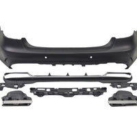 Kit exterior complet cu bară față, spate, capotă, grile și praguri laterale pentru Mercedes E-Class W212 facelift, transformare E63 AMG.