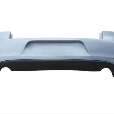 Bară spate GTI Look pentru VW Golf 6 2009–2012, design sportiv cu difuzor integrat, aftermarket, pregătită pentru vopsire