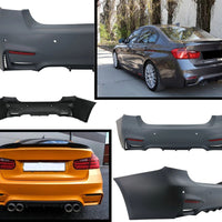 Bara spate kit caroserie aspect M3 Pentru Seria 3 F30 2011-2019