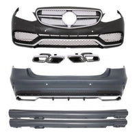 Toate componentele necesare pentru upgrade estetic E63 AMG – Mercedes Clasa E W212 2009–2012