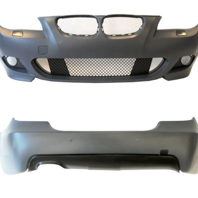 Set bară față și bară spate design M-Tech pentru BMW Seria 5 E60 2003-2007