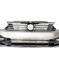 Bară față completă R-Line Volkswagen Passat B8/B8.5 cu grilă și proiectoare – upgrade estetic sport aftermarket