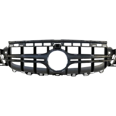 Componentă auto aftermarket – grilă E63 Look gri compatibilă cu Mercedes-Benz E-Class W213 (2016–2019), fabricată din plastic ABS premium.