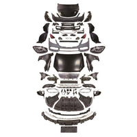 Kit complet conversie Maybach W222 compatibil cu Mercedes-Benz Clasa S W221 (2006–2013), upgrade estetic exterior