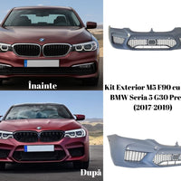 Kit Exterior aspect M5 F90 - BMW Seria 5 G30 Pre LCI (2017-2019)