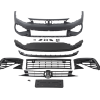 Kit bară față R-Line Volkswagen Polo 2018+, toate componentele vizibile pentru montaj aftermarket