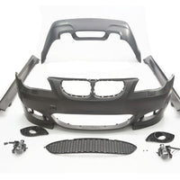 Kit tuning exterior M5 pentru BMW E60, cu bară față/spate, praguri laterale și proiectoare ceață – compatibil 2003–2010.