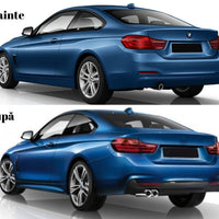 Kit complet M-Tech pentru BMW Seria 4 F32/F33, include bare față și spate, praguri, grile, accesorii pentru transformare estetică totală