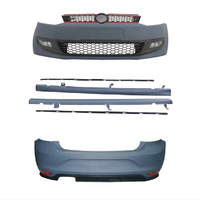 Set complet conversie R-Line VW Polo 6R/6C cu bare față/spate și praguri laterale în nuanță grunduită