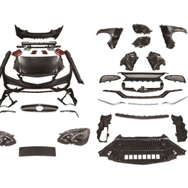Toate componentele necesare pentru upgrade estetic E63 AMG – Mercedes Clasa E W212 2009–2012