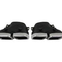 Kit exterior complet S63 AMG pentru Mercedes Clasa S W222, compus din bară față, bară spate, grilă, ornamente evacuare, praguri și elemente suport.