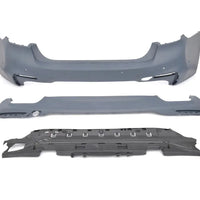 Kit complet tuning exterior M-Tech pentru BMW Seria 5 G30 Pre LCI – bare față și spate, grile, praguri laterale, difuzoare – pachet compatibil 2017–2020 fără Distronic