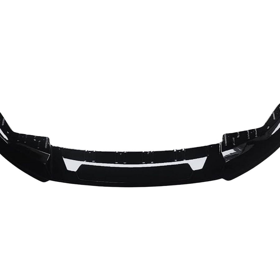 Prelungire bară față MP Look pentru BMW Seria 4 G26 Gran Coupe (2021+), fabricată din ABS rezistent, finisaj negru lucios – piesă auto aftermarket.