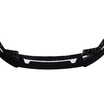 Prelungire bară față MP Look pentru BMW Seria 4 G26 Gran Coupe (2021+), fabricată din ABS rezistent, finisaj negru lucios – piesă auto aftermarket.