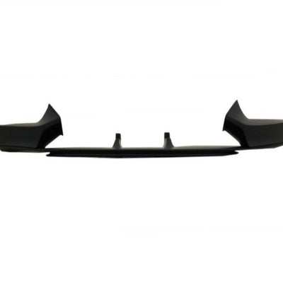 Splitter bară față sport M Performance compatibil BMW Seria 2 F22 (2013–2020), vedere din profil inferior, material ABS.