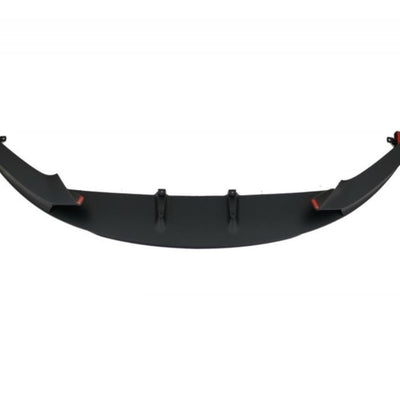 Prelungire bară față M Performance din ABS pentru BMW Seria 2 F22 Coupe (2013–2020), vedere frontală completă a splitterului.