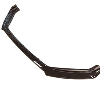 Prelungire bară față pentru Volkswagen Golf 7.5 (2018–2020), piesă auto aftermarket din plastic ABS, imagine frontală pe fundal alb.