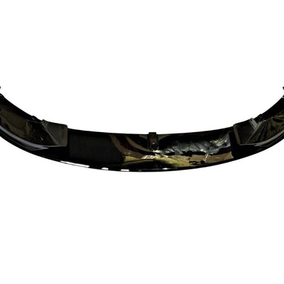 Vedere de sus asupra splitterului bară față MT Look – piesă completă aftermarket pentru BMW Seria 4