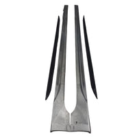 Praguri laterale RS5 pentru Audi A5 F5 Sportback 2021+, set complet stânga și dreapta, design sportiv, material PP, pregătite pentru vopsire