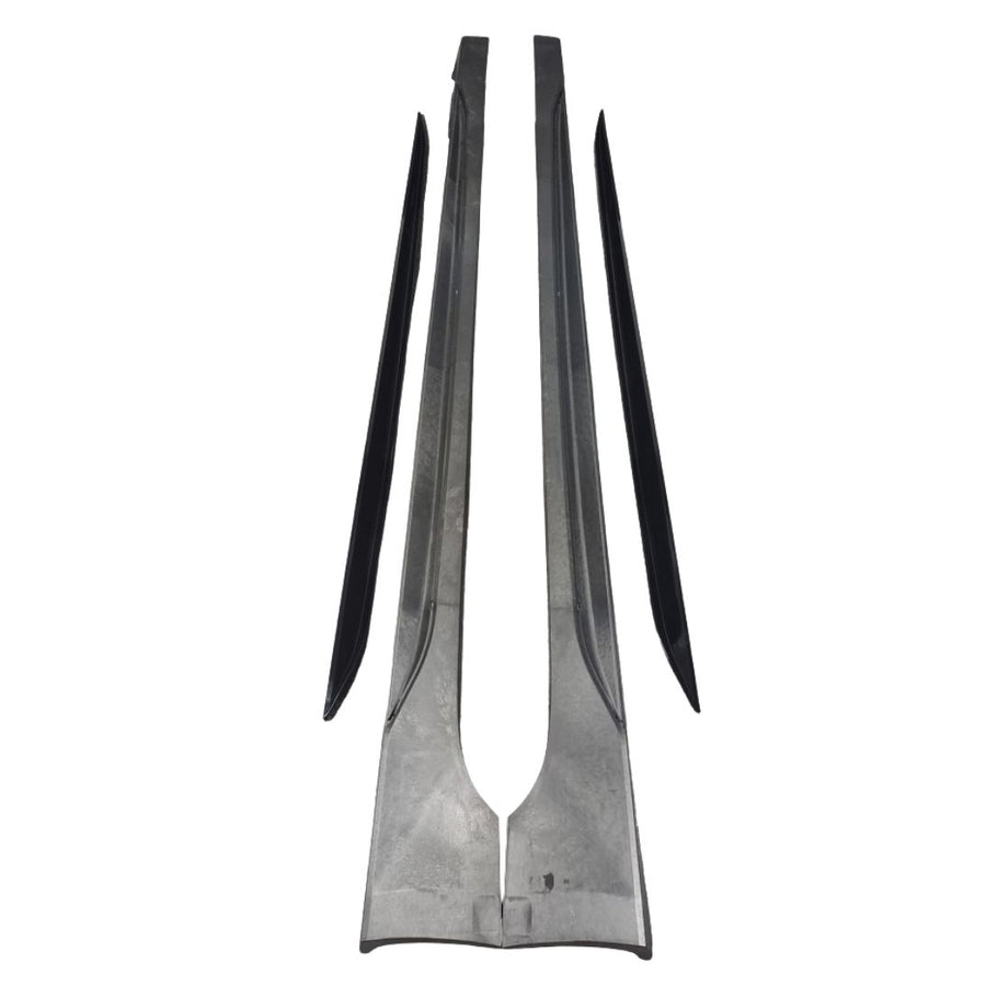 Praguri laterale RS5 pentru Audi A5 F5 Sportback 2021+, set complet stânga și dreapta, design sportiv, material PP, pregătite pentru vopsire