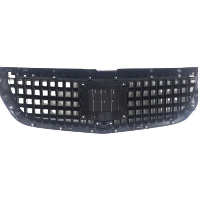 Spatele grilei Maybach Look pentru Mercedes Vito W447 (2014–2021), structură ABS negru mat, prinderi compatibile OEM.