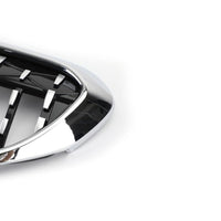 Set complet grilă frontală BMW Seria 5 G30/G31 Pre LCI (2017–2019), design Diamond Chrome, vedere frontală, material ABS premium cu finisaj cromat și negru lucios, stil sportiv și elegant.