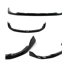 Imagine frontală a unui BMW Seria 1 F40 fără elemente de tuning, evidențiind designul original al barei față. Util pentru a compara modificările aduse de kitul Aero M-Tech. 