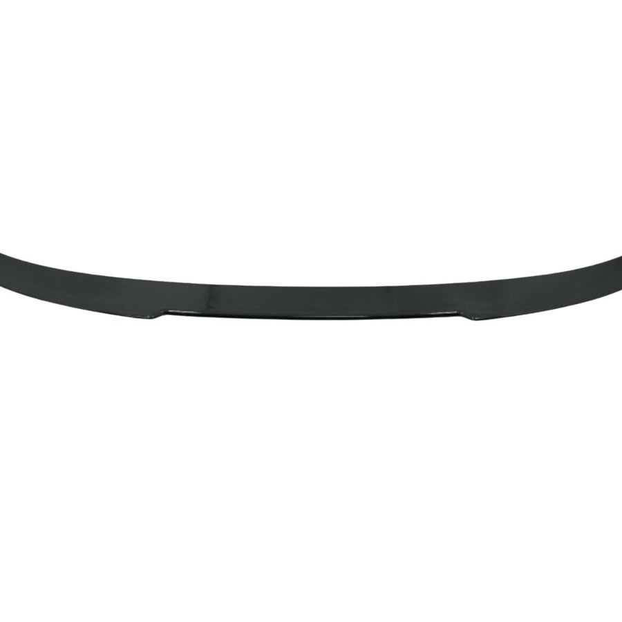 Spoiler M4 Look pentru BMW Seria 4 F36 Gran Coupé 4 uși 2014–2019, piesă aftermarket ABS, finisaj negru brillant, vedere frontală.