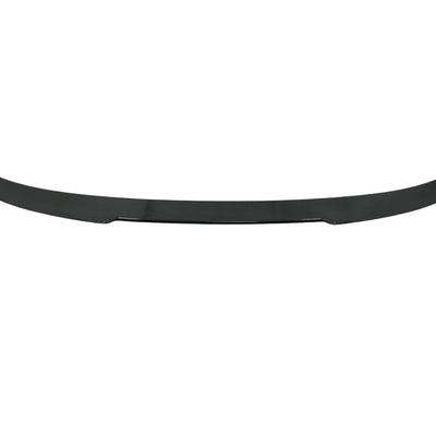Spoiler M4 Look pentru BMW Seria 4 F36 Gran Coupé 4 uși 2014–2019, piesă aftermarket ABS, finisaj negru brillant, vedere frontală.