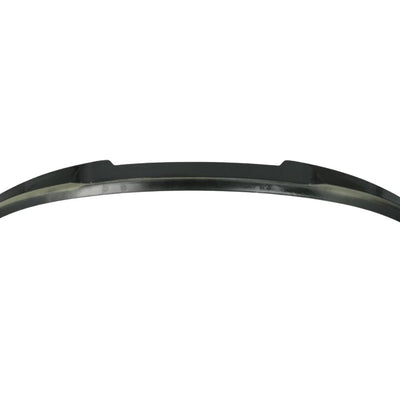 Spoiler M4 Look pentru BMW Seria 4 F36 Gran Coupé 4 uși 2014–2019, piesă aftermarket ABS, finisaj negru brillant, vedere spate curbată.