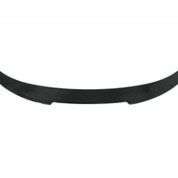 Spoiler M4 Look pentru BMW Seria 4 F36 Gran Coupé 4 uși 2014–2019, piesă aftermarket ABS, finisaj negru brillant, vedere frontală.
