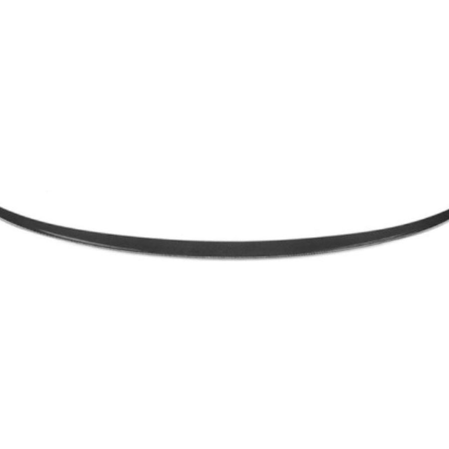 Spoiler auto negru brillant M5 Look pentru BMW Seria 5 F10 sedan (2010-2016), piesă aftermarket din ABS, vedere frontală a componentei.