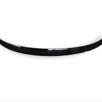 Spoiler MP Look pentru BMW Seria 4 F36 Gran Coupé 4 uși, compatibil 2014–2019, piesă auto aftermarket ABS, finisaj negru brillant, vedere laterală.