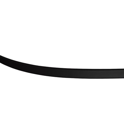 Detaliu lateral al spoilerului MT Look compatibil cu BMW Seria 5 G30, 2016+, în finisaj negru lucios, evidențiind curbura aerodinamică sportivă.