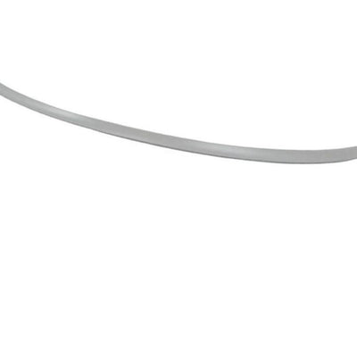 Spoiler portbagaj stil M5, culoare gri, fabricat din ABS, compatibil cu BMW Seria 5 G30 (2016+). Fotografie de produs pe fundal alb, unghi lateral.