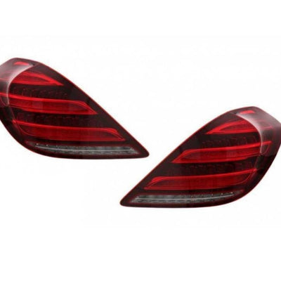 Stopuri spate LED cu design Maybach pentru Mercedes-Benz Clasa S W222, upgrade estetic de lux cu iluminare modernă