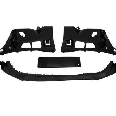Suporturi de fixare și elemente incluse în kitul complet pentru instalarea barei față R20 compatibilă cu Volkswagen Golf 6.