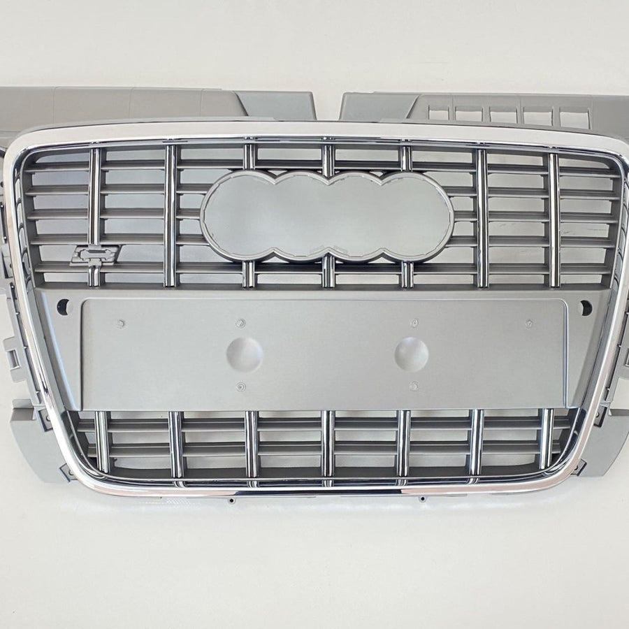 Grila S3 - Audi A3 8P (2008-2012) Gri / Rama cromata 