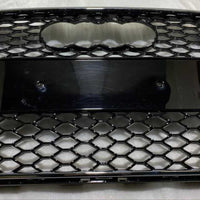 Grila RS1 - Audi A1 (2011-2015) Negru cromat 