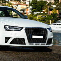 Grila RS4 - Audi A4 B8 (2012-2015) Negru 