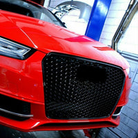Grila RS4 - Audi A4 B8 (2012-2015) Negru 