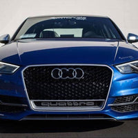 Grila RS3 - Audi A3 8V (2013-2016) Rama cromata - Logo Quattro 