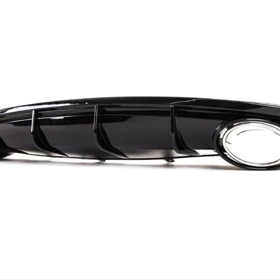 Difuzor RS7 - Audi A7 (2016-2019) (Pentru Bara Sport, Include Tevi Esapament) 