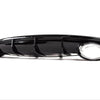Difuzor RS7 - Audi A7 (2016-2019) (Pentru Bara Sport, Include Tevi Esapament) 